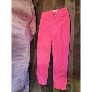 Place youth neon pink fleece pants